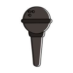 microphone record icon image vector illustration design