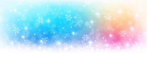 クリスマス　雪　冬　背景