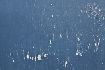 Old blue paint on wood