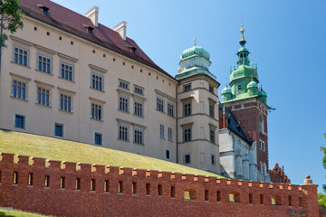 Obraz premium The Wawel Castle in Cracow
