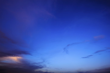 Fototapeta twilight sky obraz