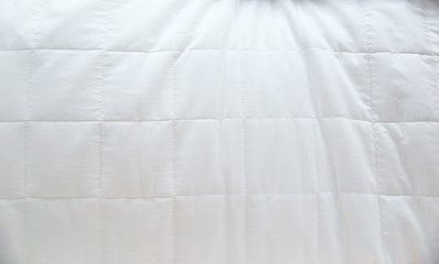 Abstract white grids and fabric background