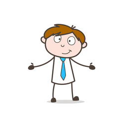 Cartoon Shocked Person Expression