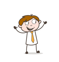 Laughing Person Expression Vector Ilustration