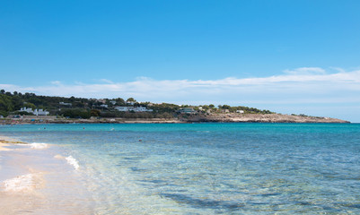 Salento -Puglia-  spiaggia di Marina di Felloniche