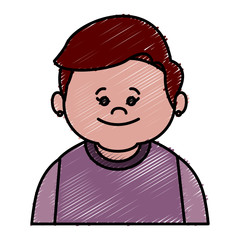 Cute grandmother cartoon icon vector illustration graphic design