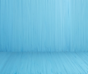 blue wooden background