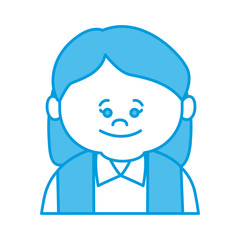 Cute grandmother cartoon icon vector illustration graphic design