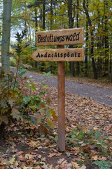 bestattungswald - friedhof