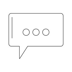 speech bubble icon