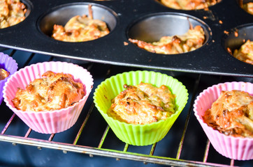 Homemade tasty muffins
