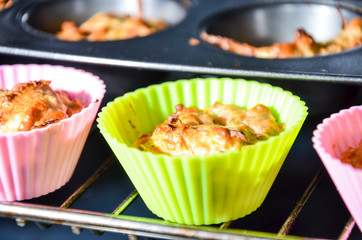 Homemade tasty muffins