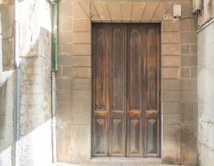 Alte Haustür aus Holz
