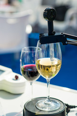 Wine quality analising with instrument