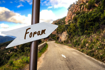 Schild 253 - Forum