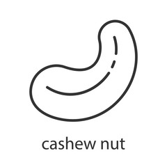 Cashew nut linear icon