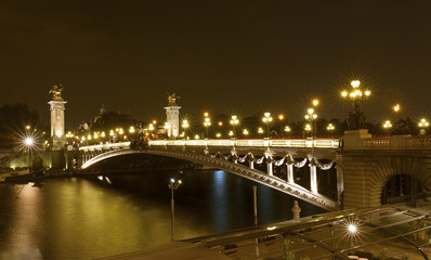 Fototapeta premium pont d'alexandre III