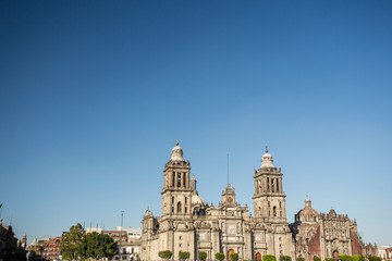 Fototapeta na wymiar Metropolitan Cathedral, Mexico City