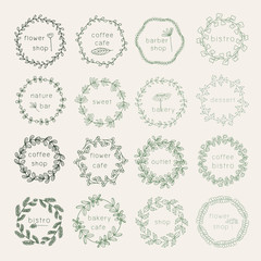 Floral decoration pattern