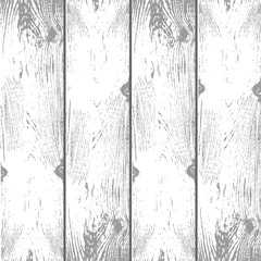 Wood texture. Natural White Wooden Background.  Four wooden boards of rough manufacture for your design. Stock vector. Flat design. 