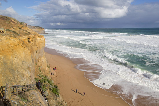 Beach at Gibson's Steps on the Great Ocean Road