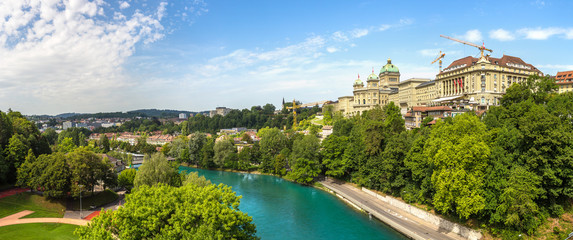 Obraz na płótnie Canvas Federal palace of Switzerland in Bern