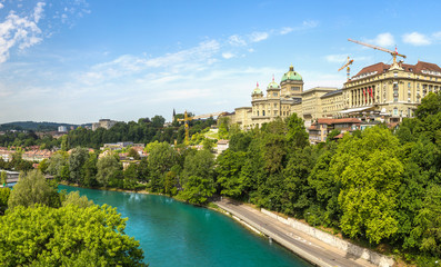 Obraz premium Federal palace of Switzerland in Bern