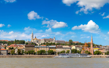 Obraz premium Budapest and river Danube
