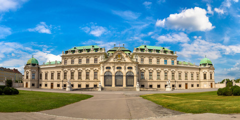 Fototapeta premium Belvedere Palace in Vienna, Austria