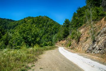 bad road for the car