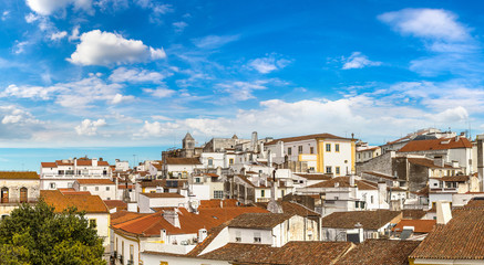 Fototapeta na wymiar Cityscape of Evora, Portugal