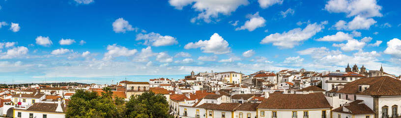 Cityscape of Evora, Portugal