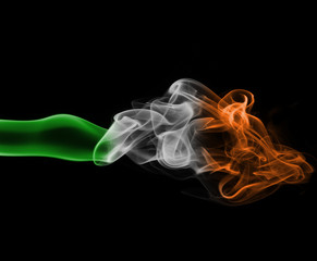 Ireland national smoke flag