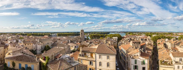 Foto op Canvas Aerial view of Arles, France © Sergii Figurnyi
