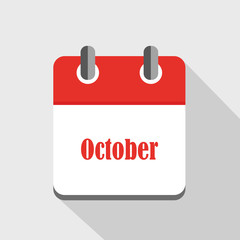 kalender icon october