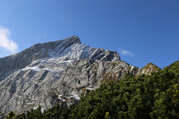 Fototapeta na wymiar Alpspitze, Garmisch-Partenkirchen