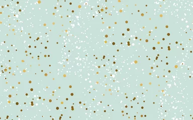 Fototapete Polka dot Luxus-Schnee blasse Farbe nahtlose Muster-Vektor-Illustration für Winterfeier. Abstraktes Motiv des neuen Jahres für Hintergrund, Geschenkpapier, Gewebe, Oberflächengestaltung, Druck und Web..