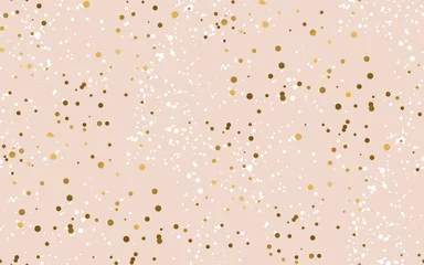 Deurstickers Polka dot Luxe sneeuw bleke kleur naadloze patroon vectorillustratie voor winterviering. Nieuwjaar abstract motief voor achtergrond, inpakpapier, stof, ontwerp van proefbaan, print en web..