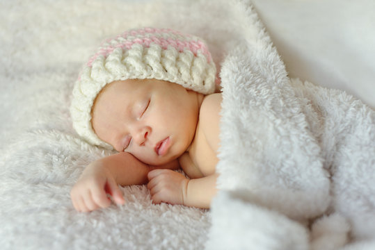 sweet sleeping newborn