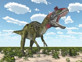 Photo sur Aluminium Dinosaures Dinosaurier Cryolophosaurus