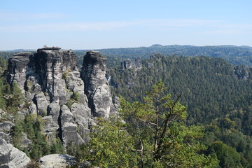 Fototapeta na wymiar Nationalpark Sächsische Schweiz