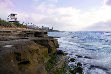 san diego dreamy sunset