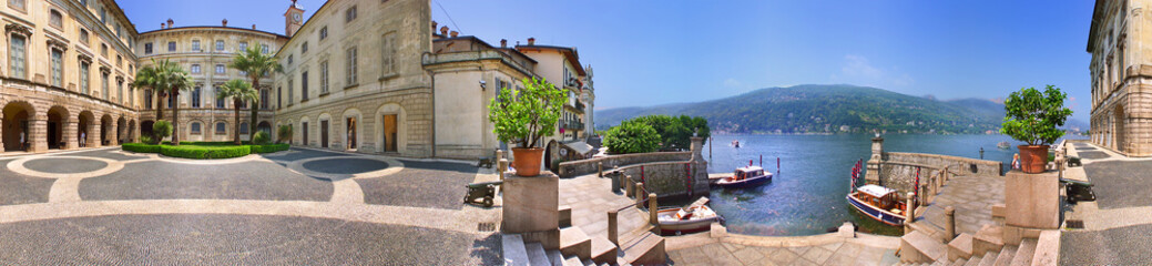 Stresa, palazzo Borromeo dell'isola Bella a 360°