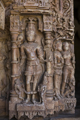 Old Hindu Sas-Bahu Temple in Rajasthan, near Udaipur, India.