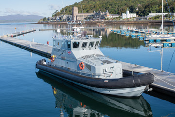 The Border Force Boat Moored in Oban