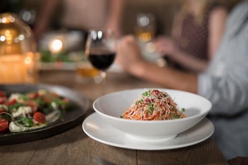 Food served in bowl