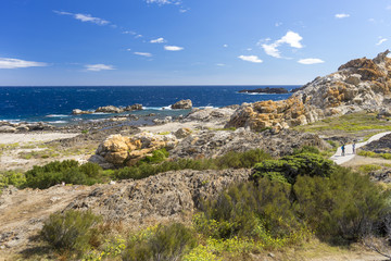 Wandern entlang der Costa Brava