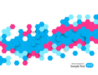 Abstract geometric vector background