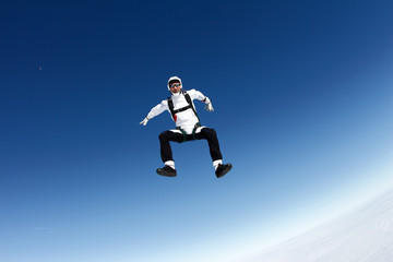 Fototapeta na wymiar Skydiving. Freefly.
