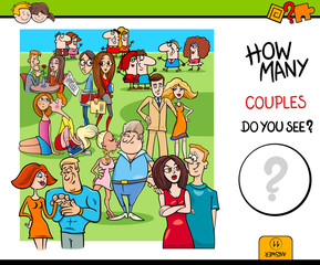 how many couples educational game